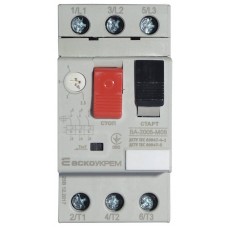 Автоматичний вимикач захисту двигуна ВА-2005 М08 (2,5-4,0А) (A0010050003) АСКО-УКРЕМ