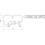 Клема з’єднувальна універсальна на Din-рейку PCT-211 (A0130010113) АСКО-УКРЕМ