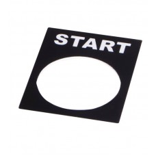 Табличка маркувальна START для кнопок XB2 (A0140010068) АСКО-УКРЕМ