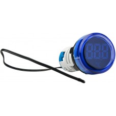 Круглий цифровий вимірювач температури ED16-22WD від -25°C до +150°C (синій) (A0190010044) АСКО-УКРЕМ