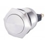 Кнопка TYJ 22-211 металева пласка, 1NO+1NC (A0140010124) АСКО-УКРЕМ