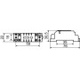 Колодка PTF08A-E під реле LY2 (A0090060001) АСКО-УКРЕМ