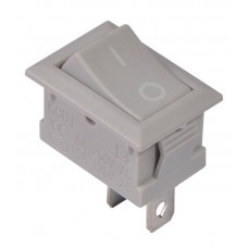 Перемикач 1 клавішний сірий KCD1-101 Grey/Grey (A0140040051) АСКО-УКРЕМ