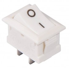 Перемикач 1 клавішний білий KCD1-101 White/White (A0140040052) АСКО-УКРЕМ