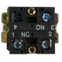 Кнопка XB2-BK2365 зелена поворотна 2-позиційна з підсвічуванням (A0140010012) АСКО-УКРЕМ