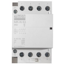 Модульний контактор MK-N 4P 63A 4NO 220V (A0040030034) АСКО-УКРЕМ