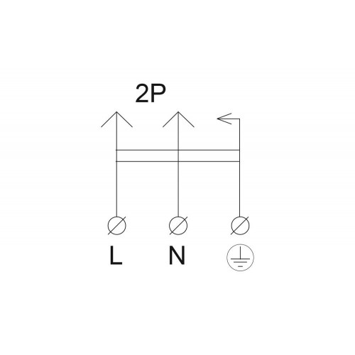 Вилка каучукова подовжена 2Р+PE 16А IP44 (A0250010002) АСКО-УКРЕМ