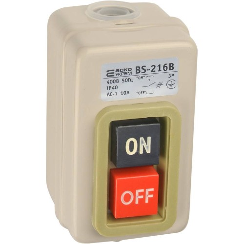 Кнопковий вимикач-роз`єднувач BS-216B (A0140020208) АСКО-УКРЕМ