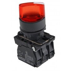 Кнопка TB5-AK124M5 червона поворотна 2-позиційна з підсвічуванням (A0140010166) АСКО-УКРЕМ