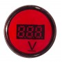 Цифровий вимірювач напруги AD22-22DVM DC 5-30В червоний (A0190010015) АСКО-УКРЕМ