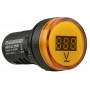 Цифровий вимірювач напруги AD22-22DVM AC 80-500В жовтий (A0190010012) АСКО-УКРЕМ
