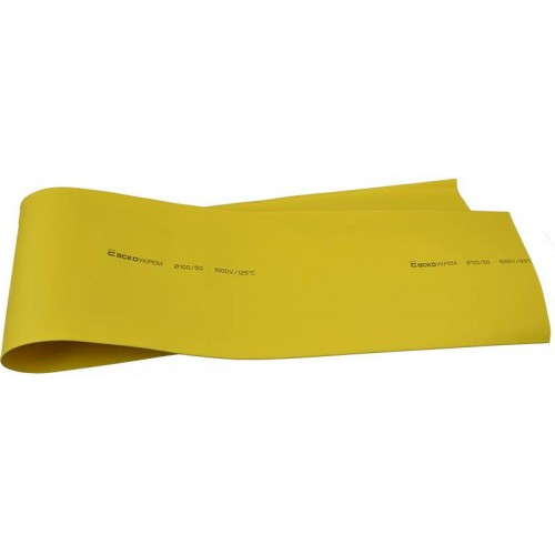 Термоусаджувальна трубка 100,0/50,0 1м жовта (A0150040270) АСКО-УКРЕМ