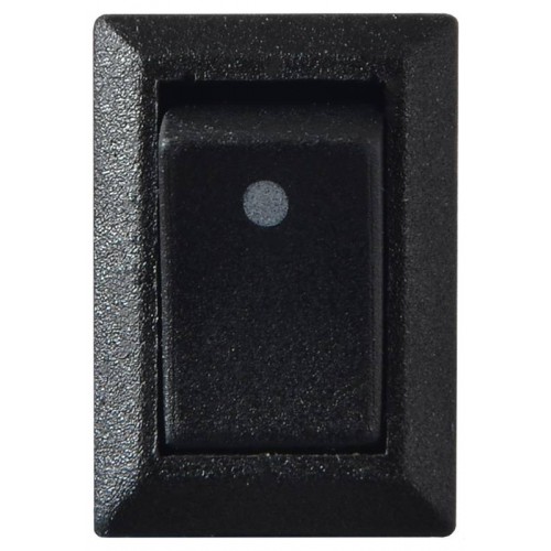 Перемикач 1 клавішний чорний KCD5-101 B/B (A0140040099) АСКО-УКРЕМ