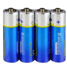 Батарейка сольова AА.R6.SP4 (shrink 4) (Аско.R6.SP4) АСКО-УКРЕМ