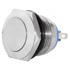 Кнопка TY 19-211P Pcb металева пласка, (з`єднання під пайку), 1NO (A0140010106) АСКО-УКРЕМ