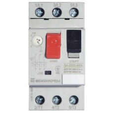 Автоматичний вимикач захисту двигуна ВА-2005 М04 (0,40-0,63А) (A0010050016) АСКО-УКРЕМ