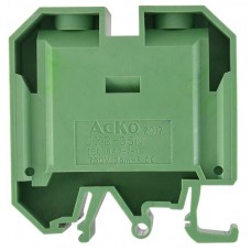 Клемник на DIN-рейку JXB 35/35 зелений (A0130010020) АСКО-УКРЕМ