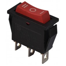 Перемикач 1 клавішний перекидний червоний KCD3-103 R/B (A0140040032) АСКО-УКРЕМ