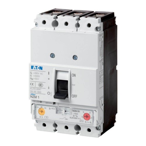 Автоматичний вимикач 40 А NZMB1-M40 25 кА (265710) EATON