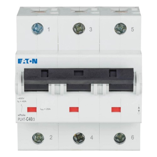 Автоматичний вимикач 40 А 3 полюси PLHT-C40/3 25 кА (248036) EATON