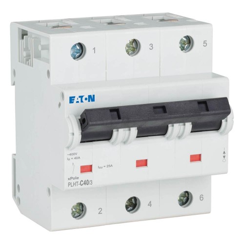 Автоматичний вимикач 40 А 3 полюси PLHT-C40/3 25 кА (248036) EATON