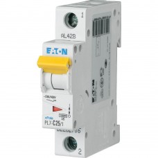 Автоматичний вимикач 25 А 1 полюс PL7-C25/1 10 кА (262706) EATON