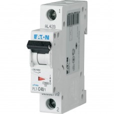 Автоматичний вимикач 40 А 1 полюс PL7-C40/1 10 кА (262708) EATON