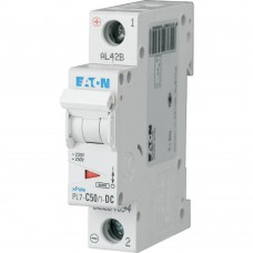 Автоматичний вимикач постійного струму 50 А 1 полюс PL7-C50/1-DC 10 кА (264894) EATON