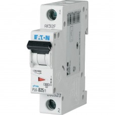 Автоматичний вимикач 25 А 1 полюс PL6-B25/1 6 кА (286523) EATON