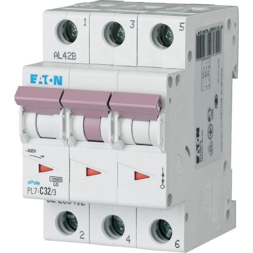 Автоматичний вимикач 32 А 3 полюси PL7-D32/3 10 кА (263424) EATON