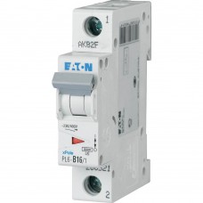 Автоматичний вимикач 16 А 1 полюс PL6-B16/1 6 кА (286521) EATON