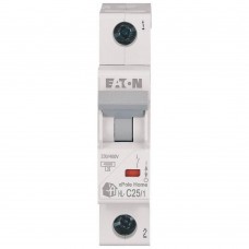 Автоматичний вимикач 25 А 1 полюс HL-C25/1 4,5 кА (194733) EATON