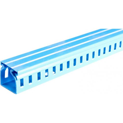 Короб пластиковий перфорований 60х40 мм блакитний 2 м (s13033023) E.NEXT