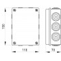 Розподільча коробка ПВХ 150х110х70 мм IP55 (p016108) E.NEXT