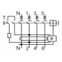 Вимикач диференційного струму (ПЗВ) 4 полюси 25 А 10 мА (s034009) E.NEXT