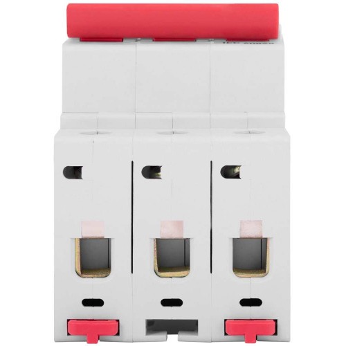 Модульний автоматичний вимикач 3 полюси 40 А характеристика В 4,5 кА серія STAND (s001030) E.NEXT
