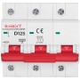 Модульний автоматичний вимикач 3 полюси 125 А характеристика D 10 кА серія STAND (s026004) E.NEXT