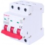 Модульний автоматичний вимикач 3 полюси 4 А характеристика В 6 кА серія PRO (p041038) E.NEXT