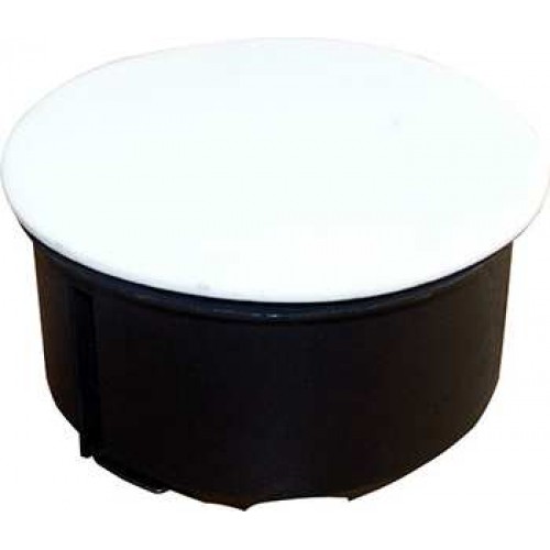 Коробка розподільна кругла з кришкою 70 мм гіпсокартон упор металевий (s027016) E.NEXT