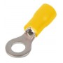 Ізольований наконечник кільцевий 4,3 мм для проводу 0,5-1,5 мм2 жовтий 100 шт (s1036002) E.NEXT