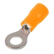 Ізольований наконечник кільцевий 6,5 мм для проводу 0,5-1,5 мм2 помаранчевий 100 шт (s1036014) E.NEXT