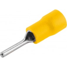 Ізольований наконечник штирьовий для проводу 0,5-1,5 мм2 жовтий 100 шт (s3036060) E.NEXT