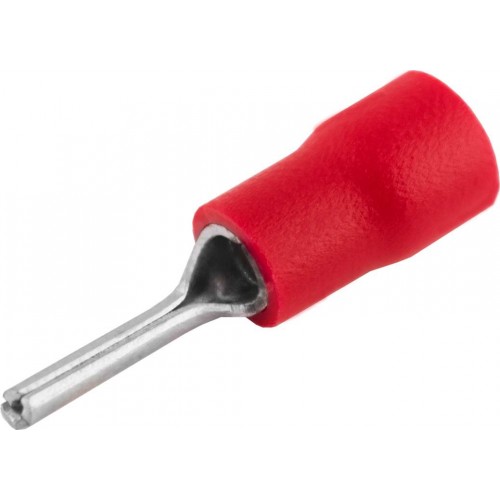 Ізольований наконечник штирьовий для проводу 1,5-2,5 мм2 червоний 100 шт (s3036061) E.NEXT