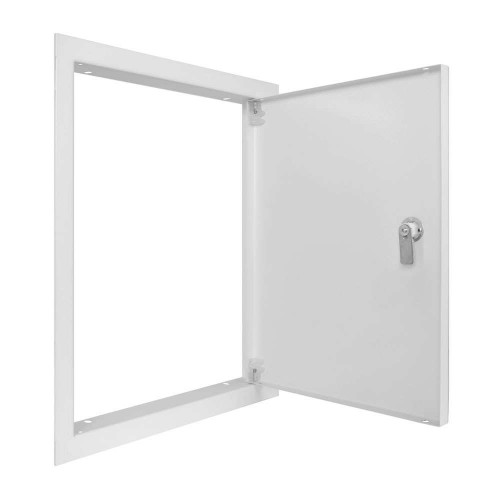 Дверцята металеві ревізійні 400х500 мм c замком (s0100085) E.NEXT