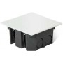 Коробка розподільча пластикова з кришкою 130х130х55 мм цегла/бетон (s027027) E.NEXT
