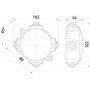 Коробка розподільча пластикова КОР-74 (s027039) E.NEXT