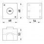 Кнопковий пост пуск зелений 1р IP54 (s006013) E.NEXT