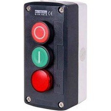 Кнопковий пост пуск-стоп-індикатор I O червоний 1р 1з IP54 (s006021) E.NEXT