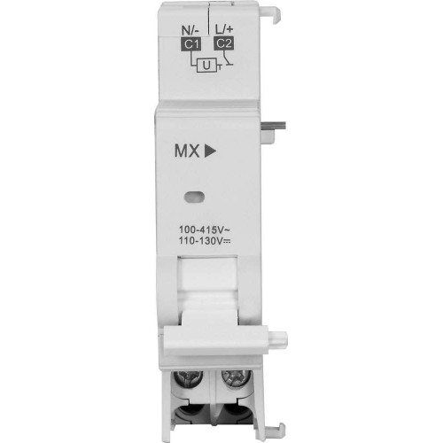 Незалежний розчеплювач на 100-415 В змінної напруги та 110-130 В постійної напруги для модульних автоматичних вимикачів серії STAND та PRO (s1042103) E.NEXT