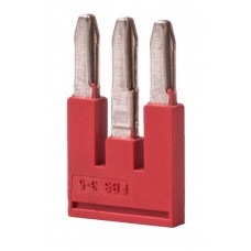 Планка з'єднувальна для набірних клемних колодок на DIN-рейку 2,5 мм2 3pin серії SPRING (s070036) E.NEXT